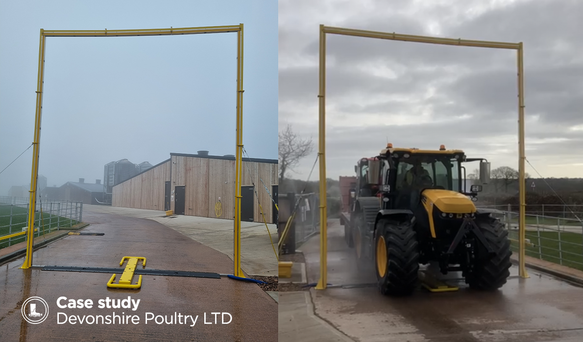 Protect your farm with effective vehicle disinfection