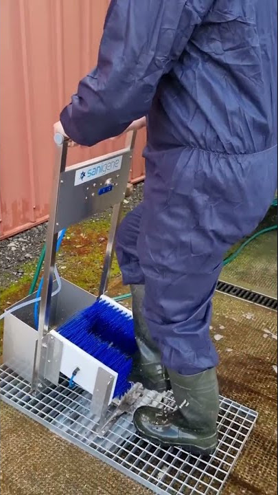 The gold standard of foot disinfection