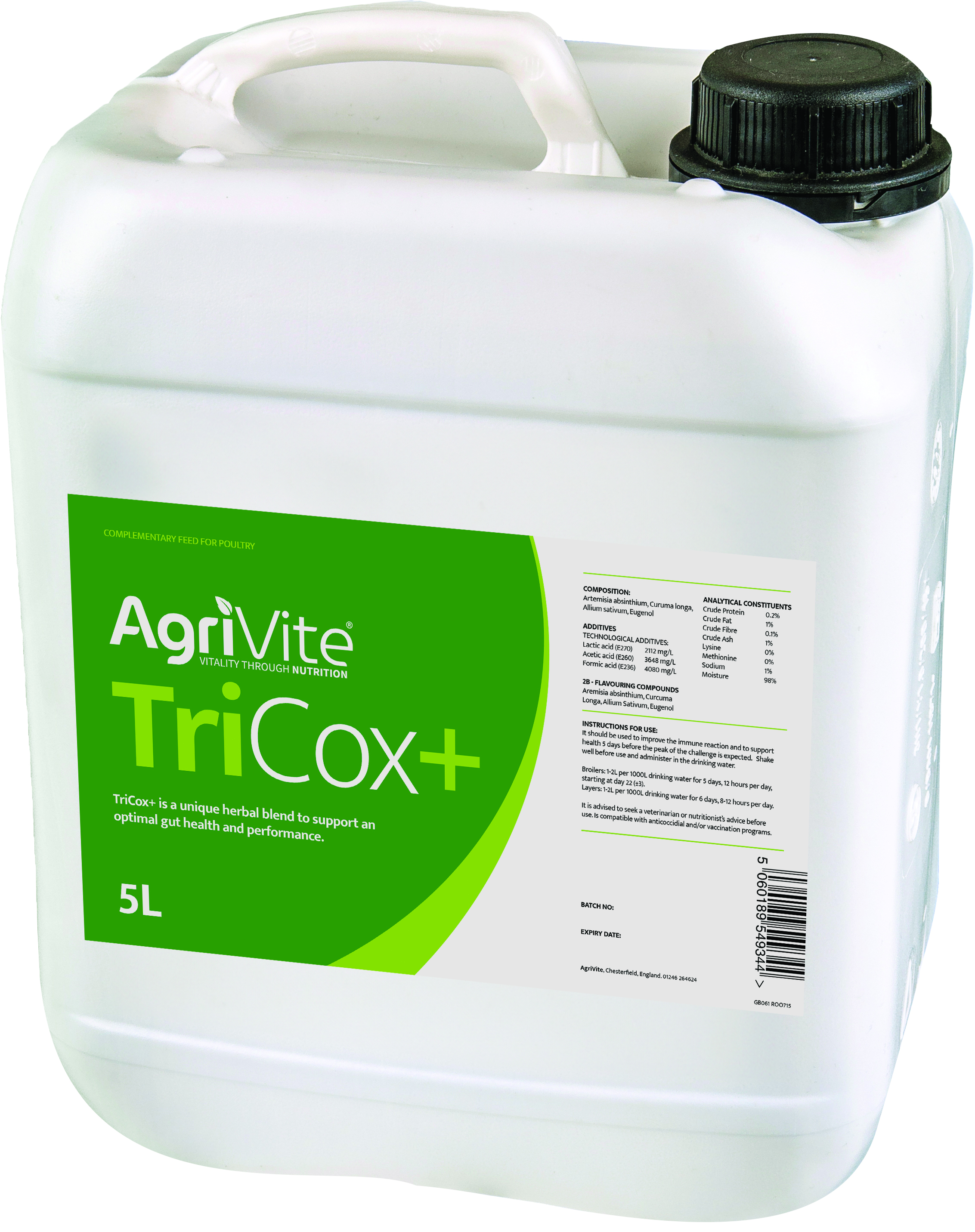 Agrivite TriCox+™, 5L