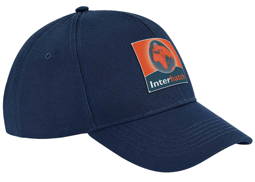 Interhatch Embroidered Cap, Navy