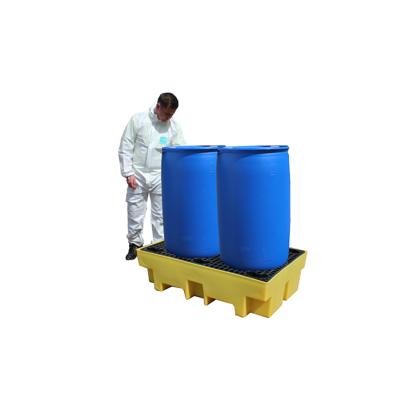Bund Pallet - Suitable for 2 x 205L Drums