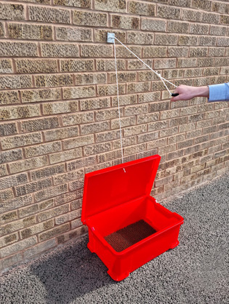 Red Foot Disinfection Crate