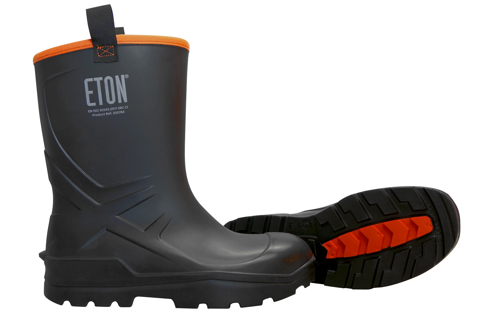 ETON DuraBoot Rigger Full Safety Boot, Black - Size 3.5 (36.5)