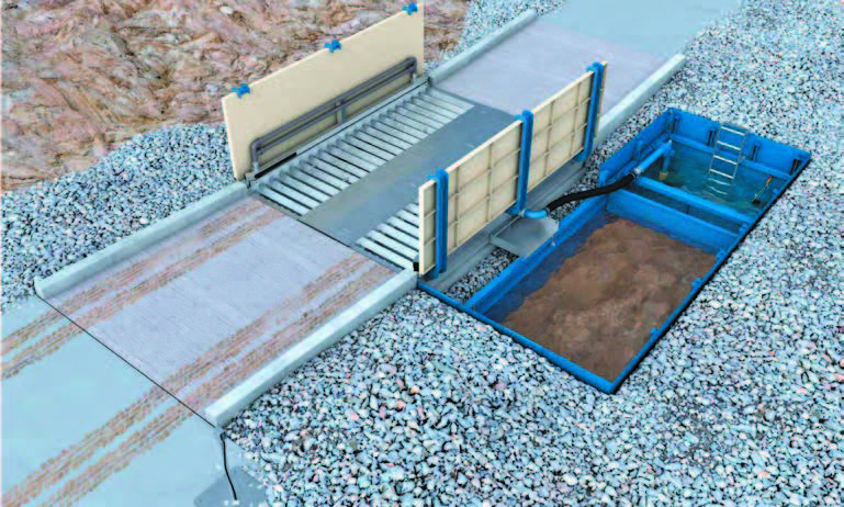 Sanigene® HydroForce™ 4130 Wheel Washing System