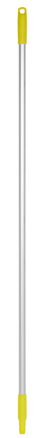 Vikan Aluminium Handle, Diam. 25mm, 1460mm - Yellow