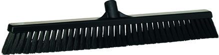 Vikan Broom, 610mm, Soft - Black