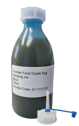 Blue Ink for Self Inking Stamp Head. 250ml