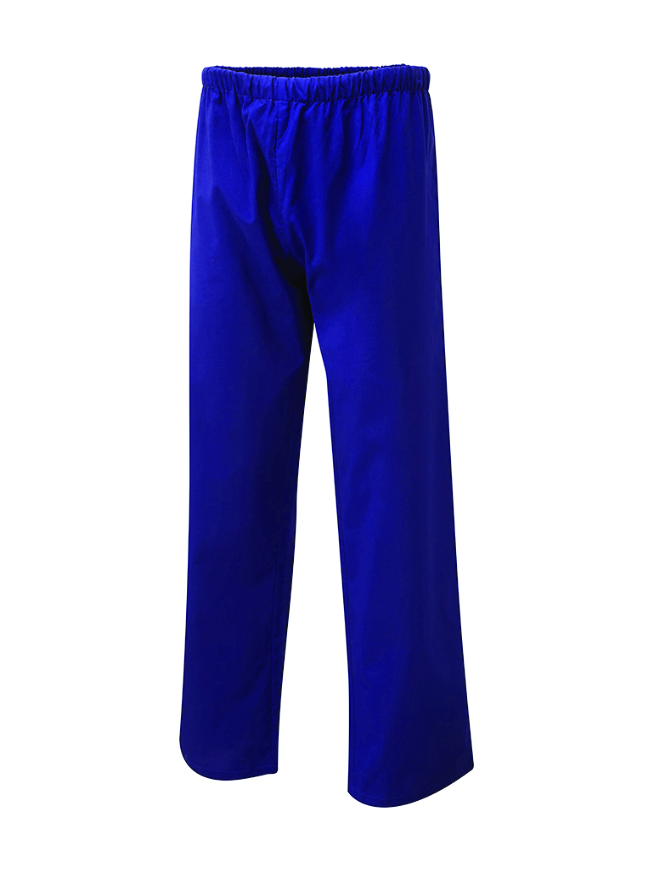 Royal Blue Unisex Scrub Trousers, Small