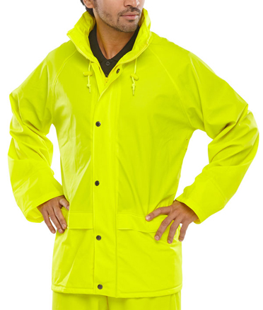 Waterproof Jacket, Yellow - Large