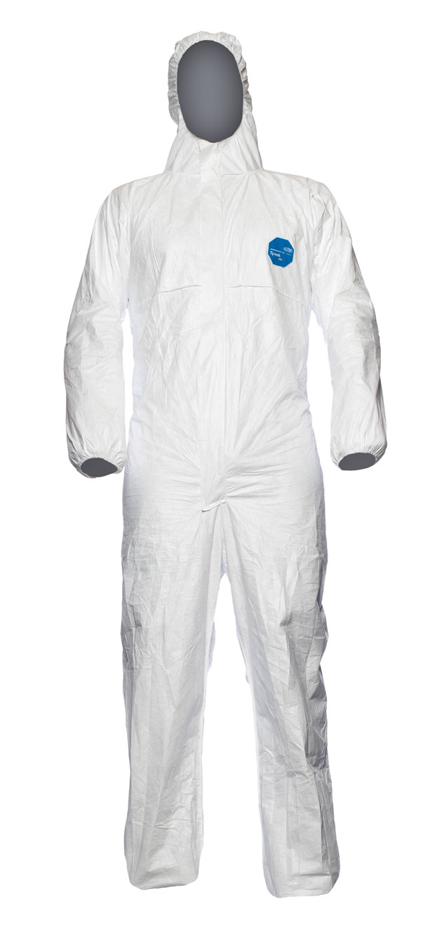 Tyvek 500 Xpert White Disposable Coverall - Small