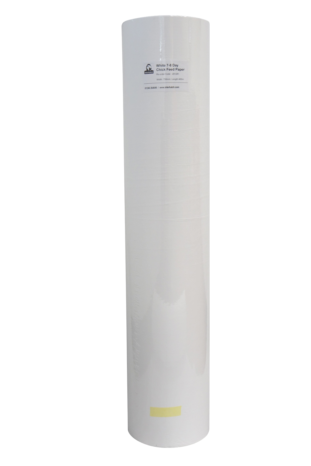 ETON, 7-8 Day White Chick Feed Paper, Biodegradable - 750mm x 400m