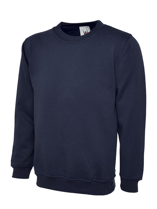 Sweatshirt, Navy - XL