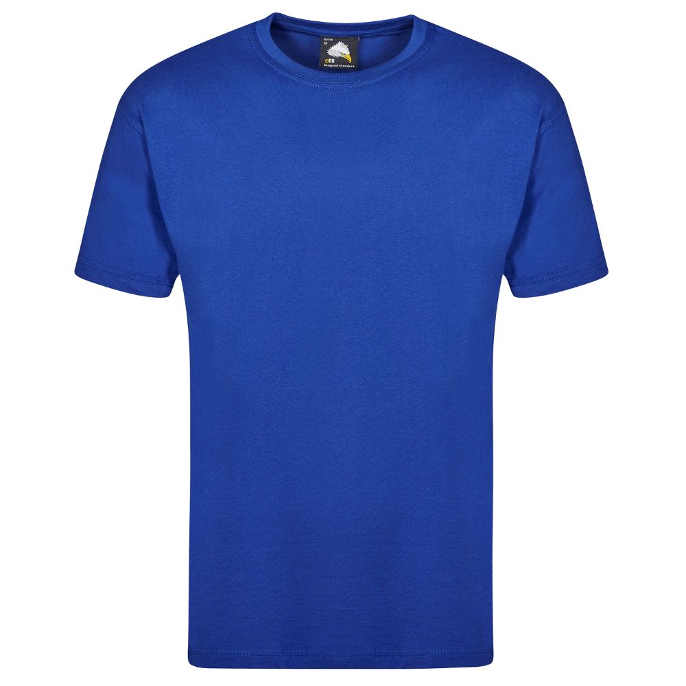 T-Shirt, Royal Blue - Size Large