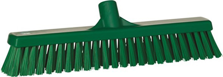 Vikan Broom, 410mm, Soft/Hard - Green
