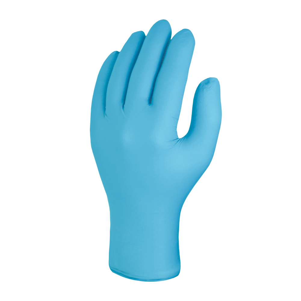 Skytec TX424 (Utah) Blue Nitrile Gloves, Box 100 - Small
