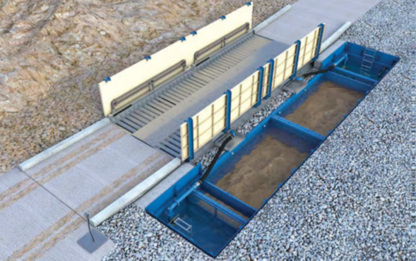 Sanigene® HydroForce™ 8260 Wheel Washing System