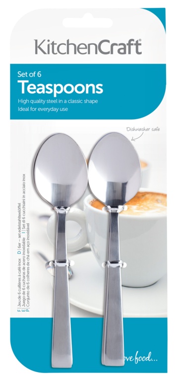 Teaspoons, Pack of 6