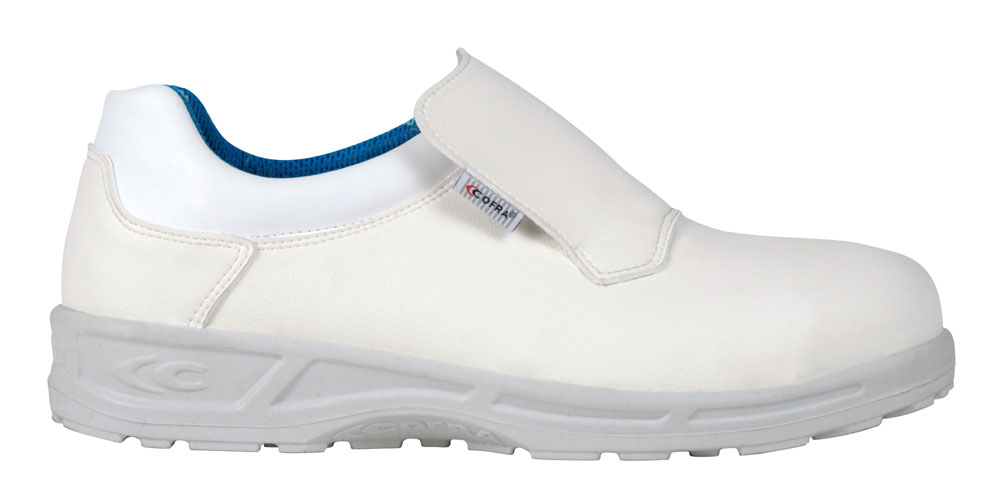 Cofra CADMO Unisex White Toe Capped Safety Shoe - Size 12 (47)