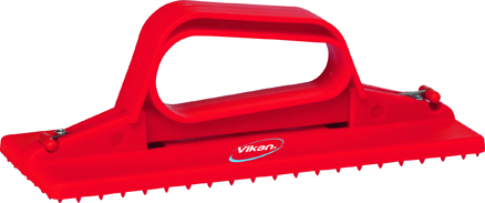 Vikan Pad Holder, Hand Model, 230mm - Red