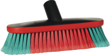 Vikan Vehicle Brush, Waterfed, 270mm, Soft/Split, Black