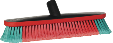 Vikan Vehicle Brush, Waterfed, 370 mm, Soft/Split, Black