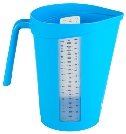 Vikan Measuring Jug, 2 Litre - Blue