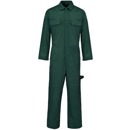 Polycotton Coverall, Green - Large