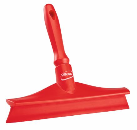 Vikan Ultra Hygiene Table Squeegee w/Mini Handle, 245 mm - Red