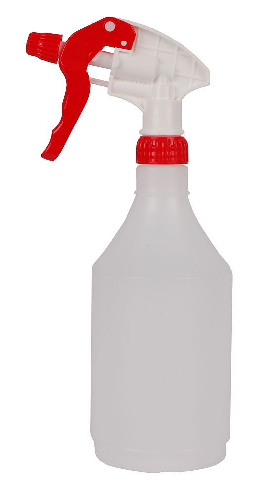 Spray Bottle and Spray Head, 750ml - Red