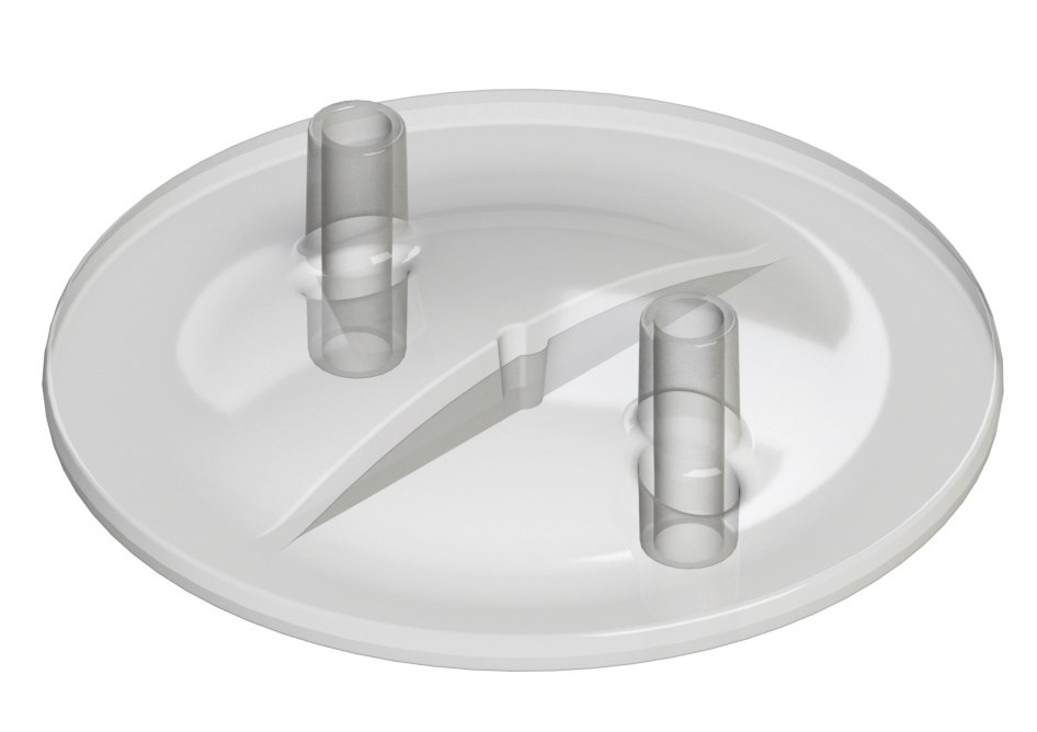 Milking Pail Lid - Supports ID 16 mm x AD 20 mm