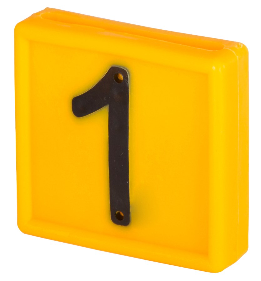 Leg Band Numbers - No.1