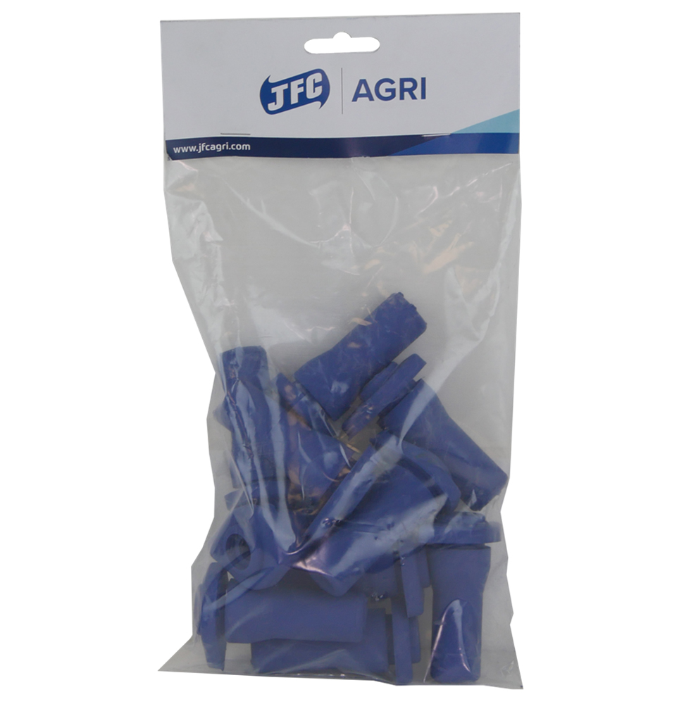 JFC Calf Starter Teat, Blue - Pack of 10