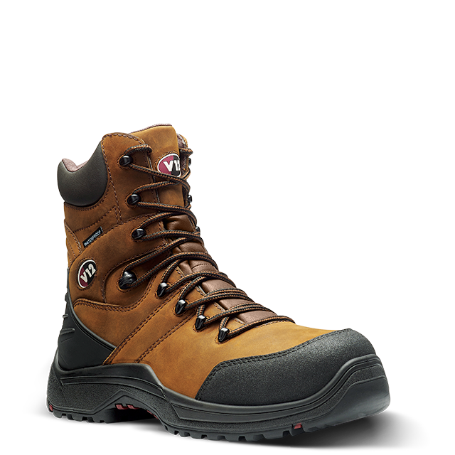 V12 Rocky S3 Safety, Waterproof Zip Side Hi-Leg Boot - Size 5 (38)