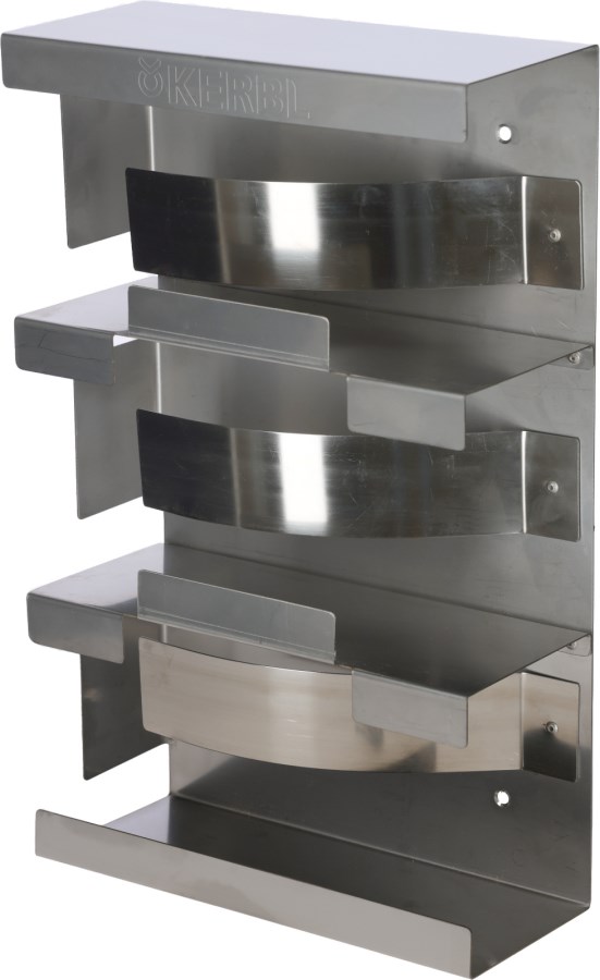 Triple S/S Wall Bracket for Disposable Gloves