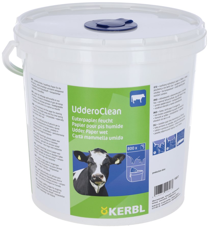 Udder Wipes in Bucket, 800 Sheets