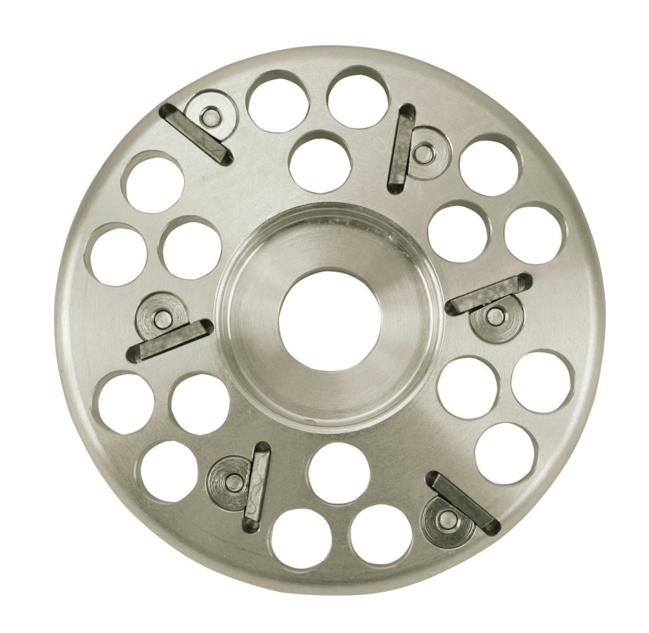 Hoof Cutting Disc, 120mm Dia, Aluminium - 6 Cut