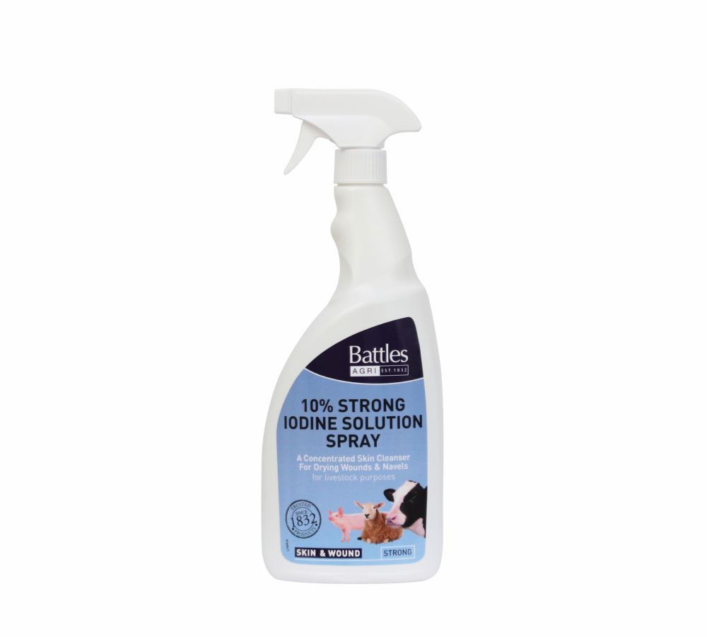 10% Iodine Spray, 1L