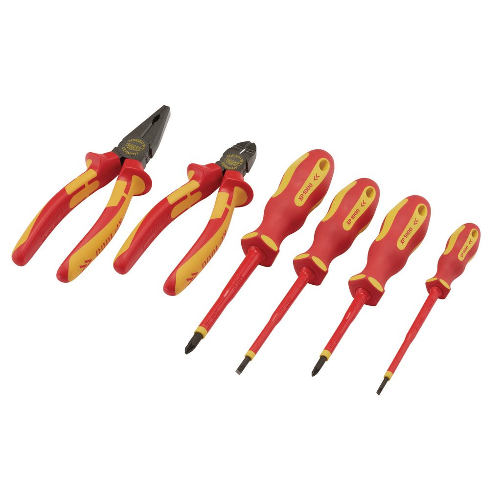 VDE Screwdriver and Pliers Set (6 Piece)