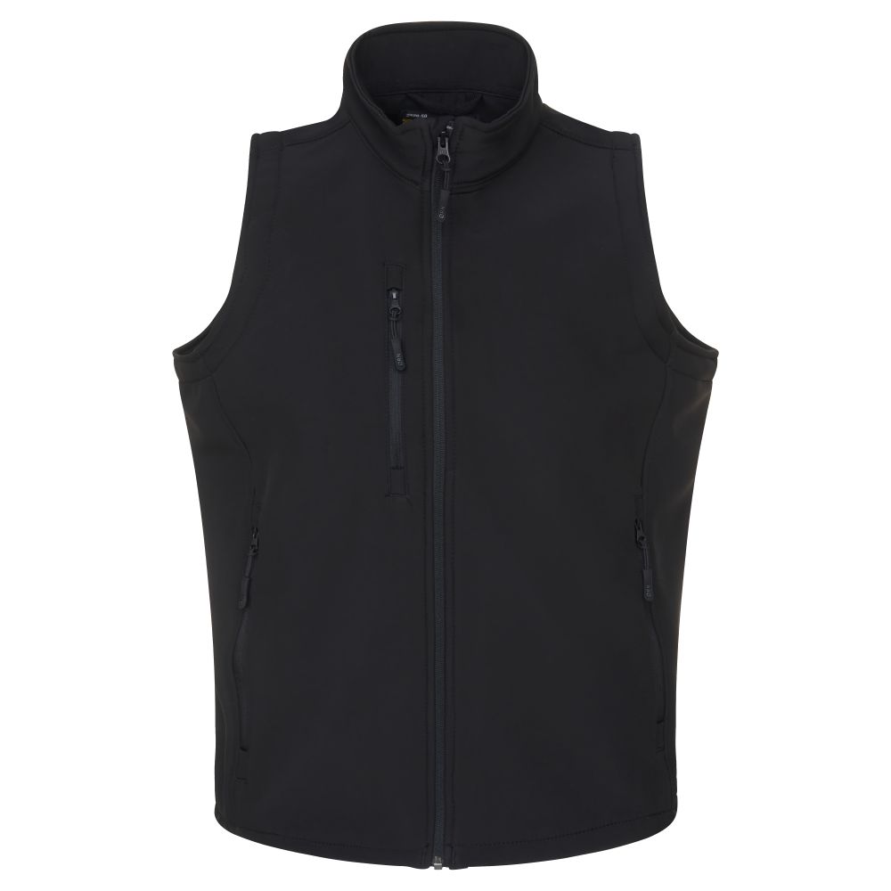 Soft Shell Gilet, Navy - Size Small