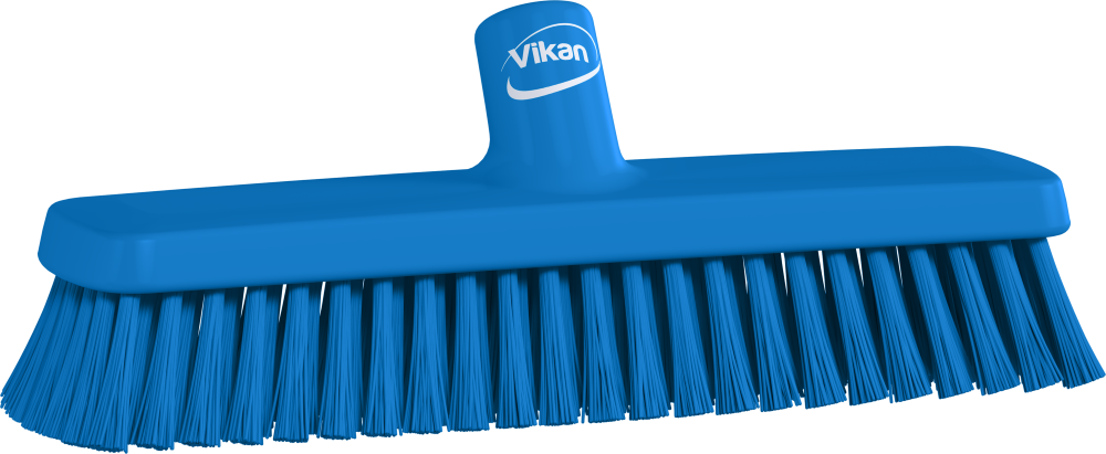 Vikan Wall/Floor Washing Brush, 305mm, Hard - Blue