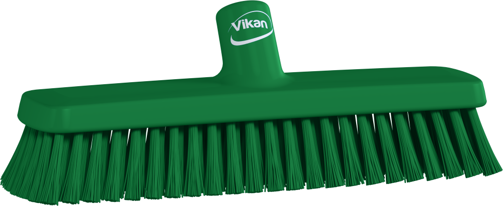 Vikan Wall/Floor Washing Brush, 305mm, Hard - Green