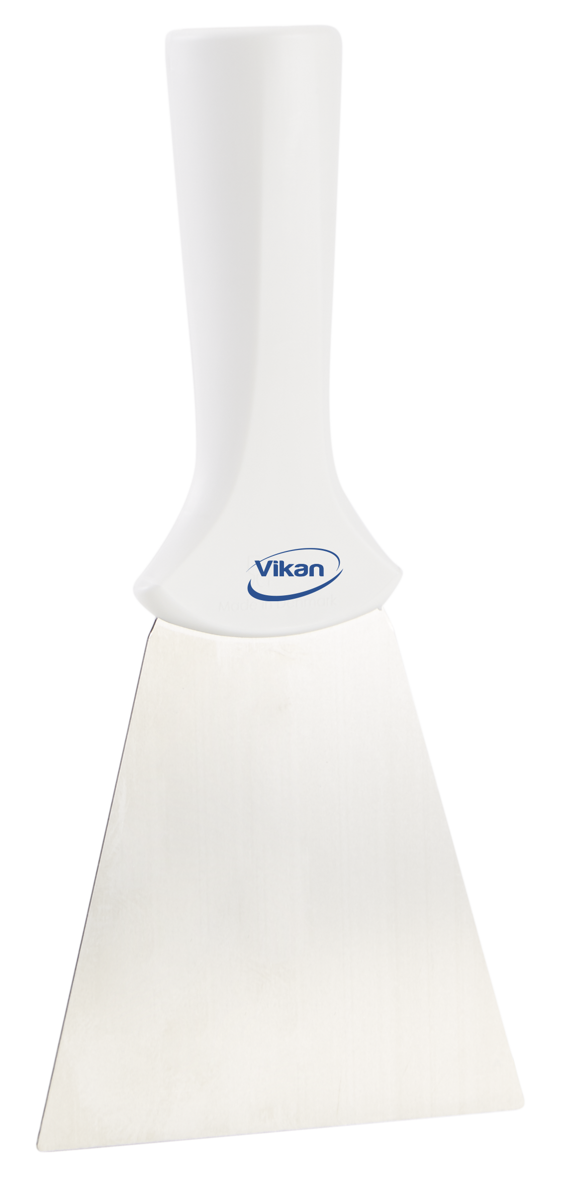 Vikan Stainless Steel Scraper with Threaded Handle, 100mm - White