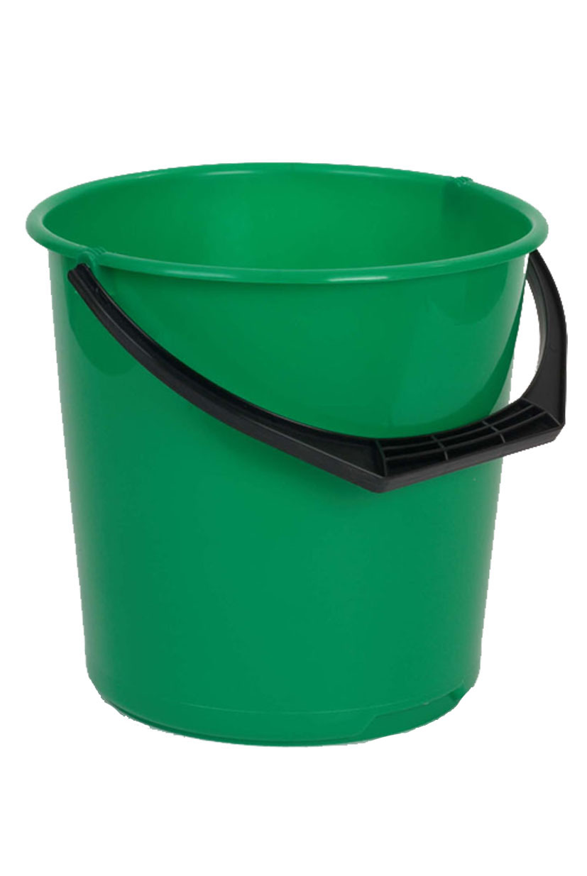 Vikan Plastic Bucket, 10 LitreVikan Plastic Bucket, 10 Litre - Green