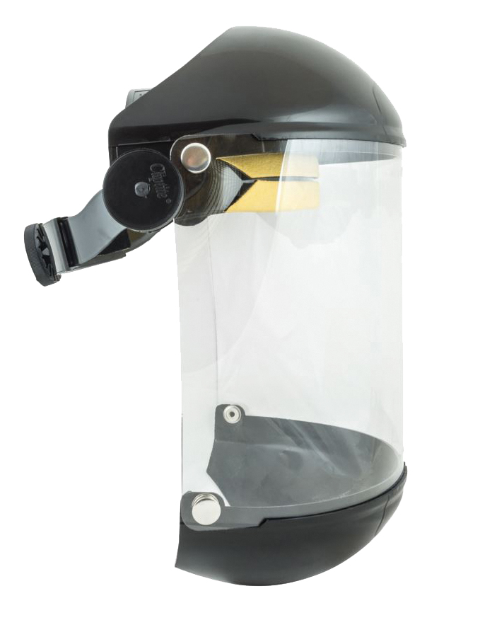 Invincible® Faceshield with browguard