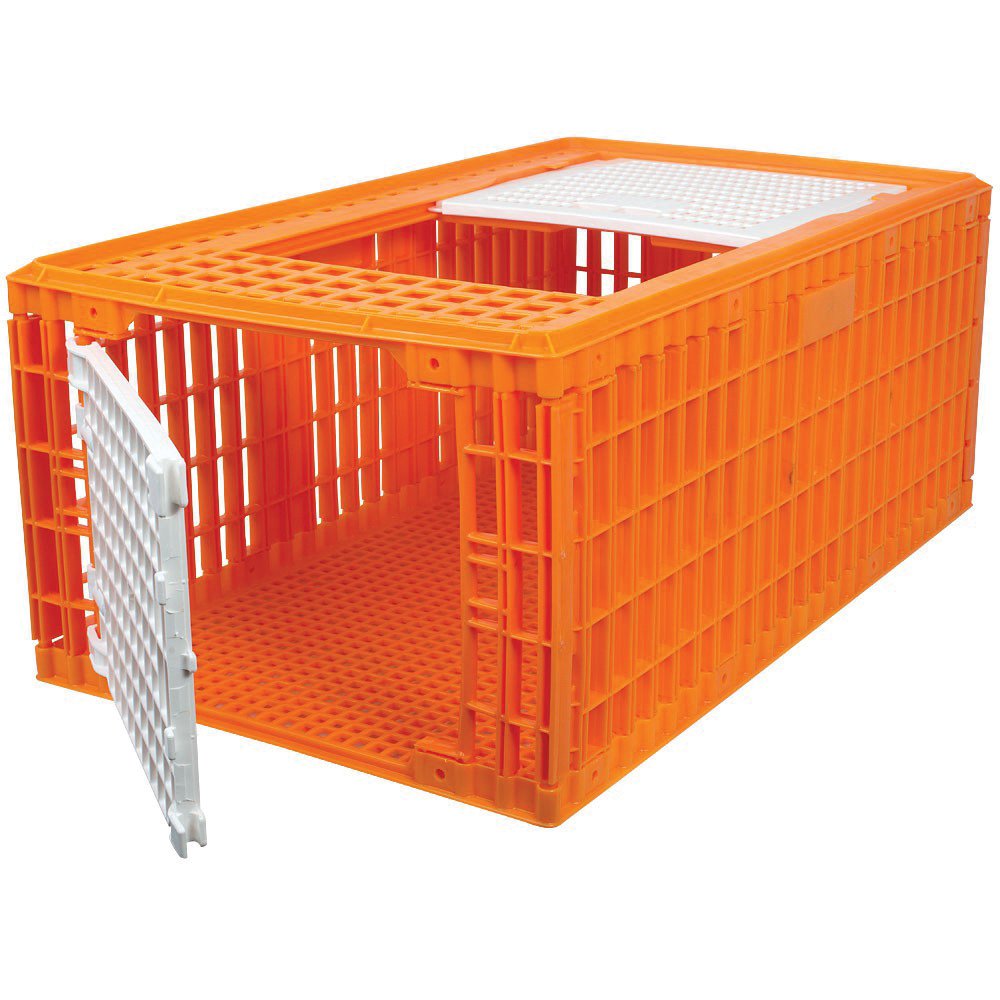 Chicktec Plastic Turkey Crate, 2 door