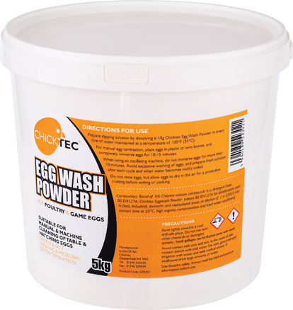 CHICKTEC Egg Wash Powder - 5kg