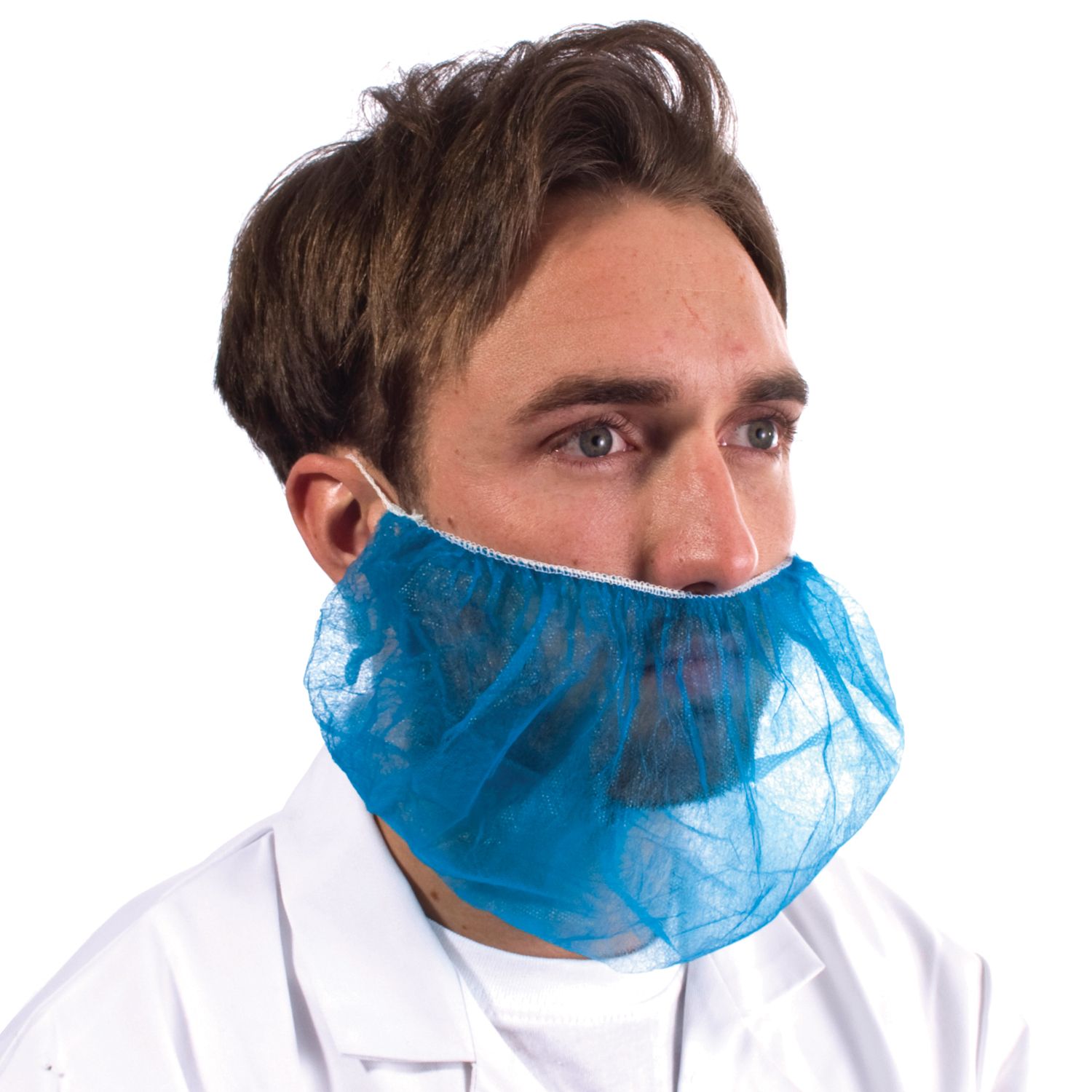 Disposable Beard Mask - Blue