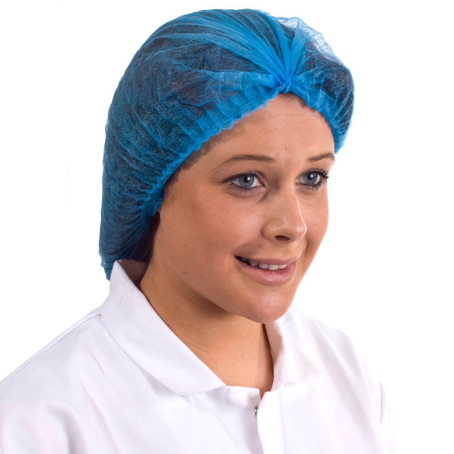 Mob Cap, Pack of 100 - Blue