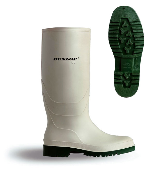 Dunlop Pricemaster Boot, White - Size 3 (36)