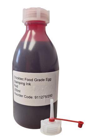 Red Ink for Self Inking Stamp Head - 250ml